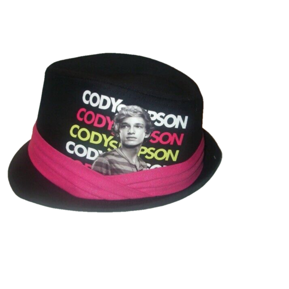 CODY SIMPSON AUSSIE SINGER ROCK AND POP ICON STAR  TEEN FEDORA HAT NEW